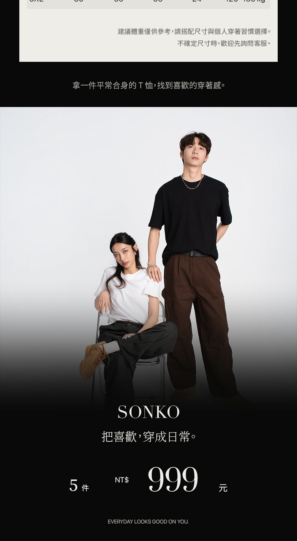 SONKO 商品介紹