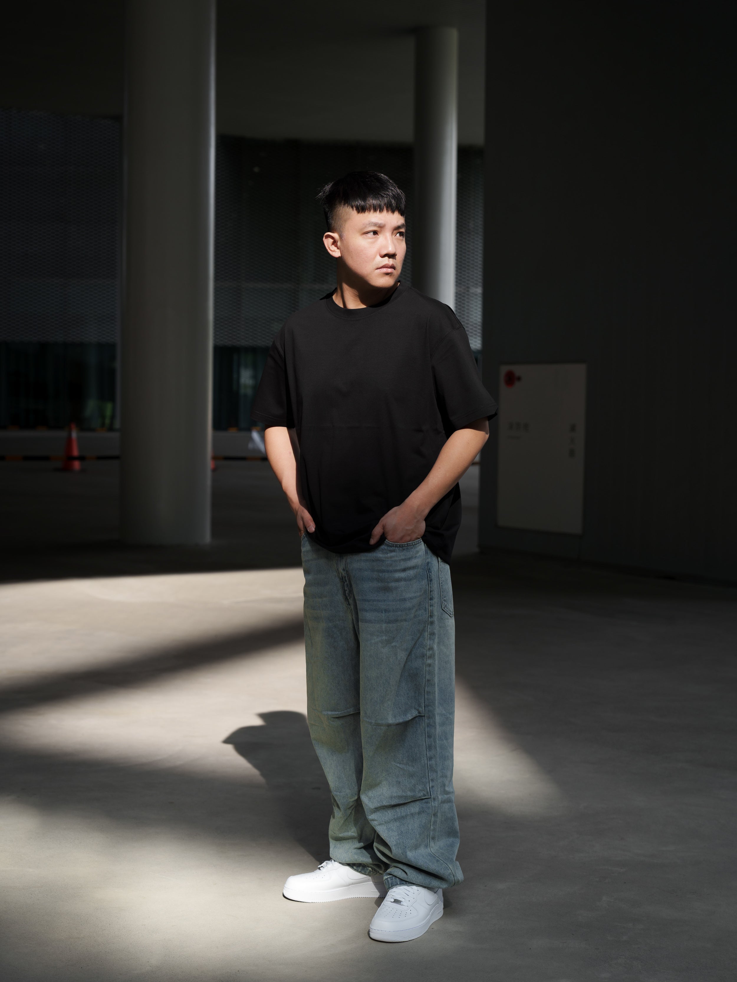 Sorona涼感高磅素面T恤