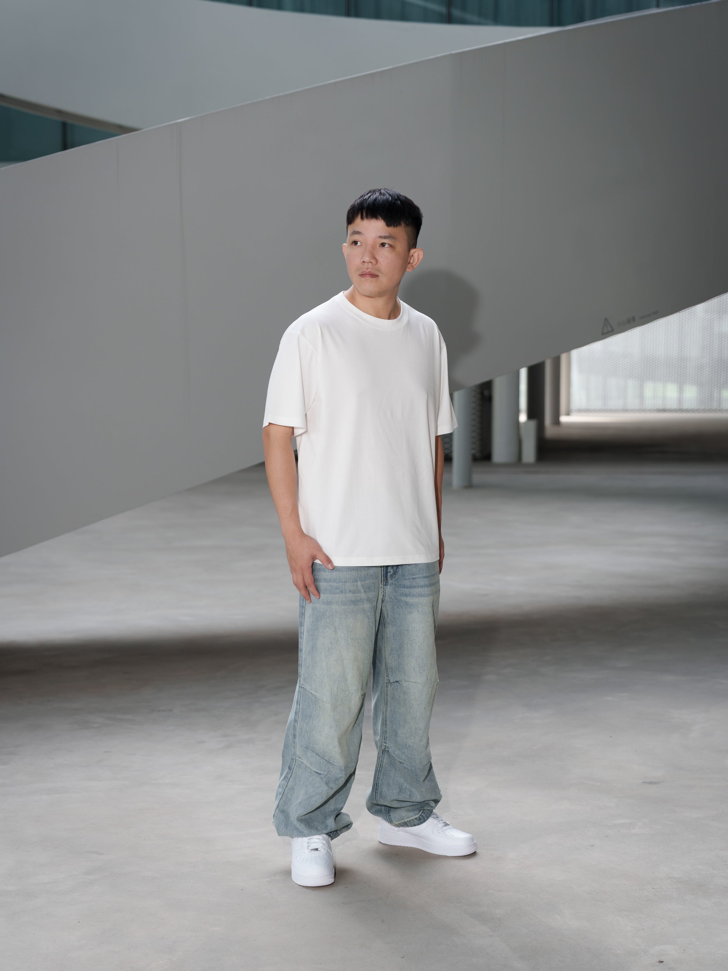 Sorona涼感高磅素面T恤