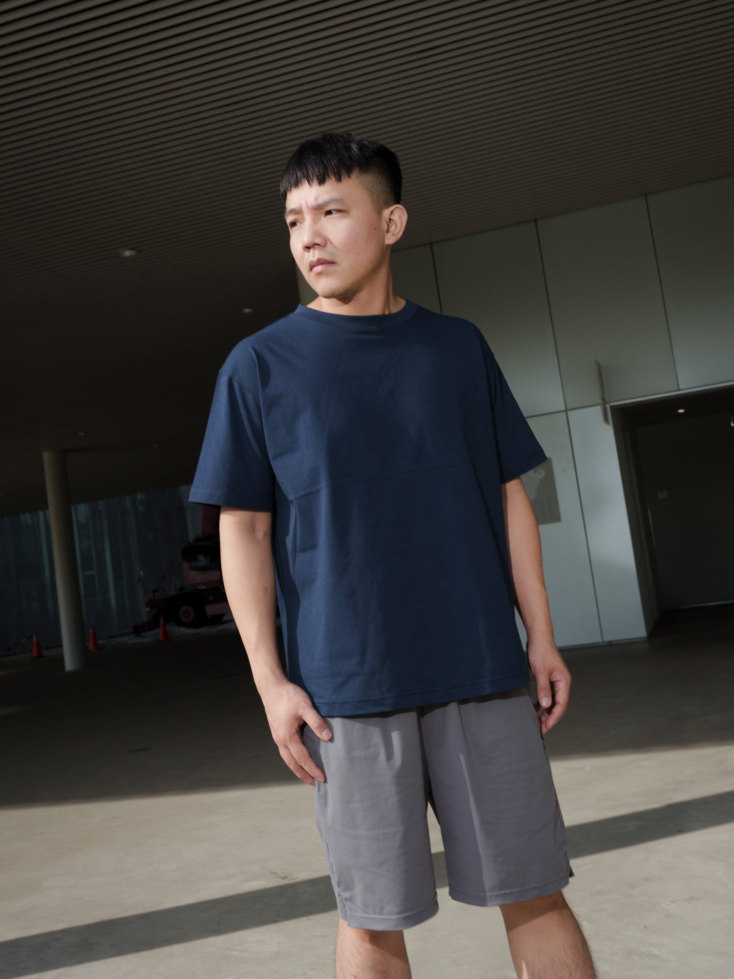 Sorona涼感高磅素面T恤