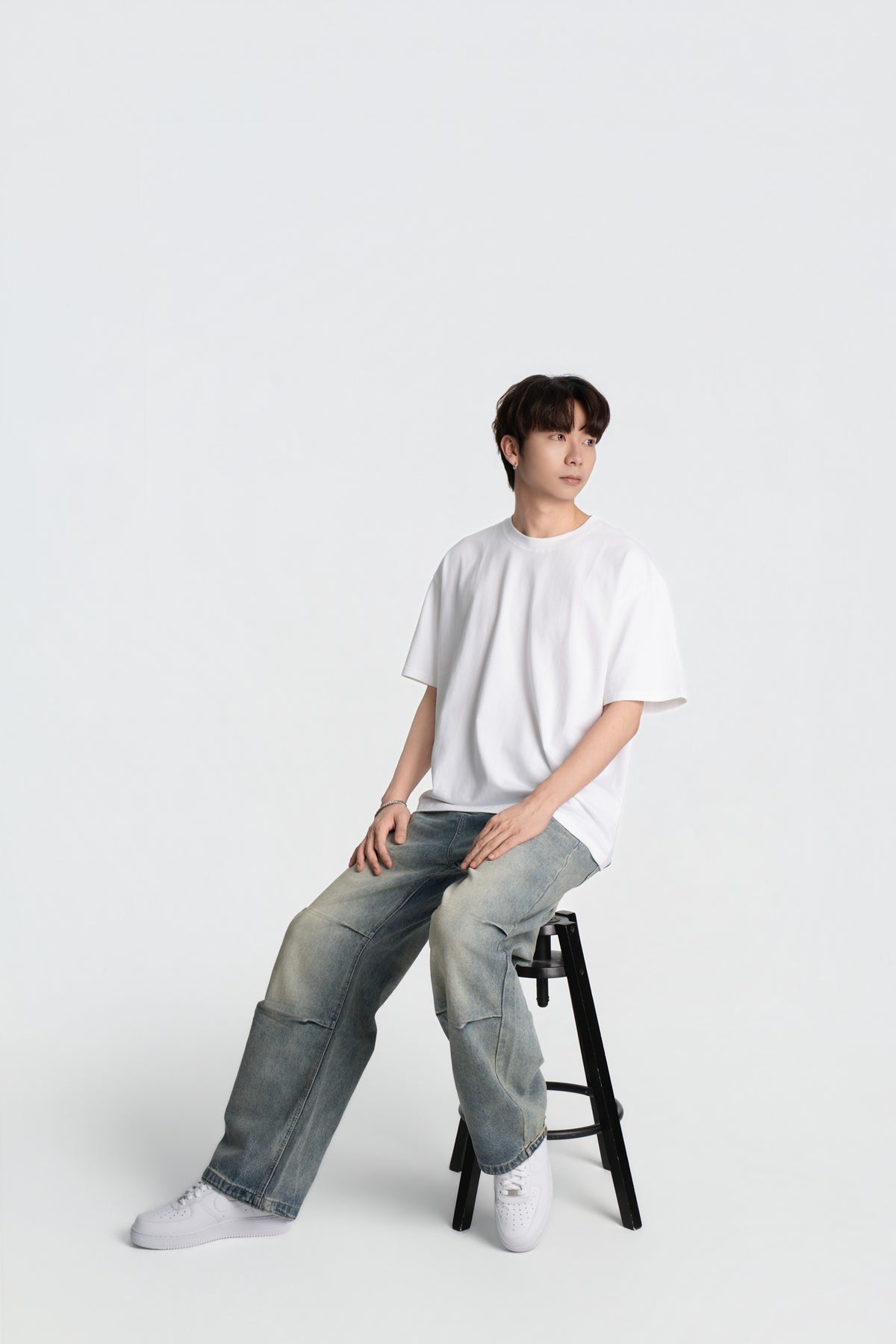 素色純棉短袖T恤