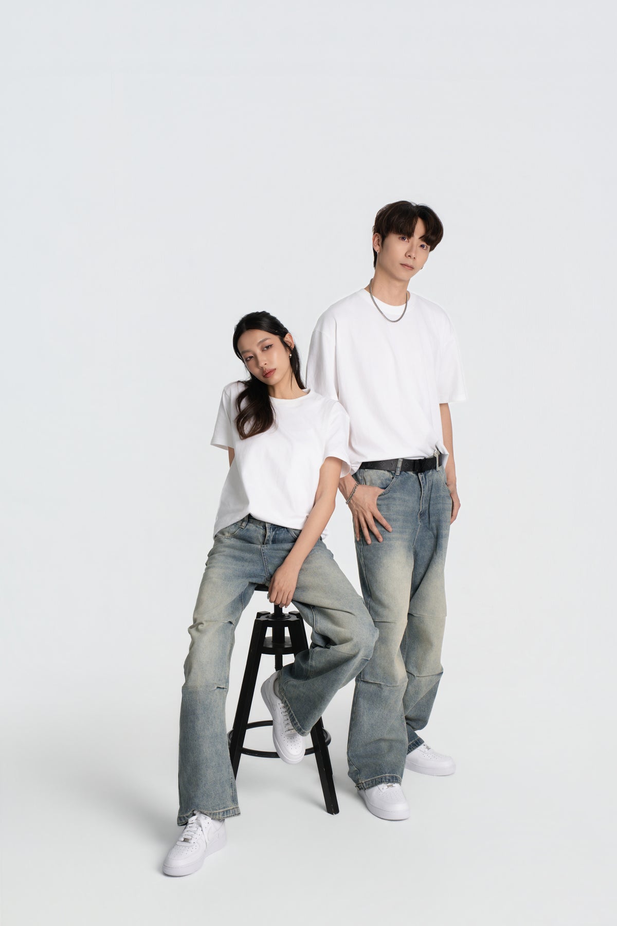 素色純棉短袖T恤